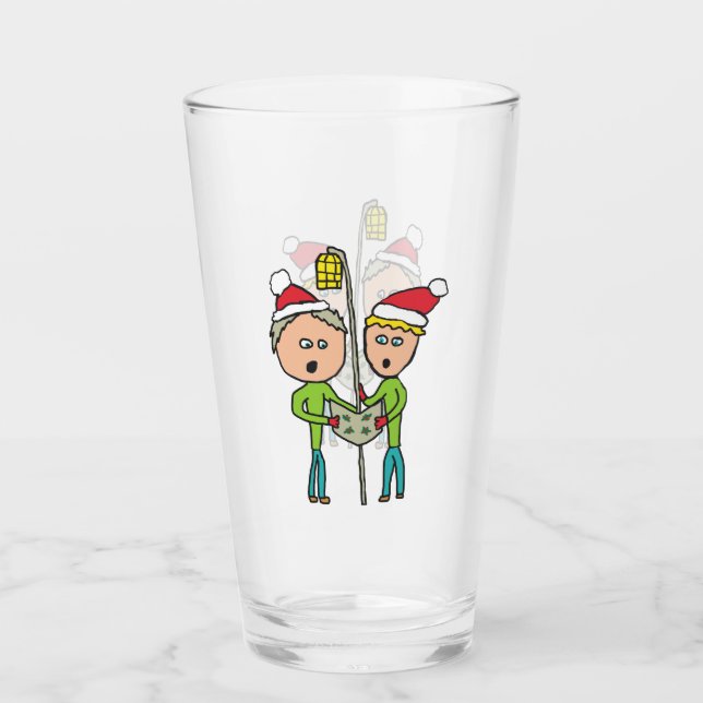 Sternsingen Glas (Vorderseite)