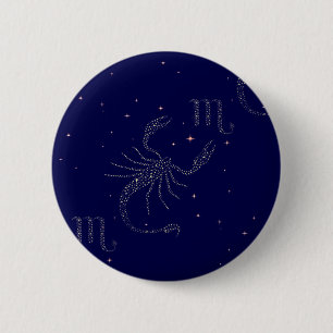 Sternskorpio Button