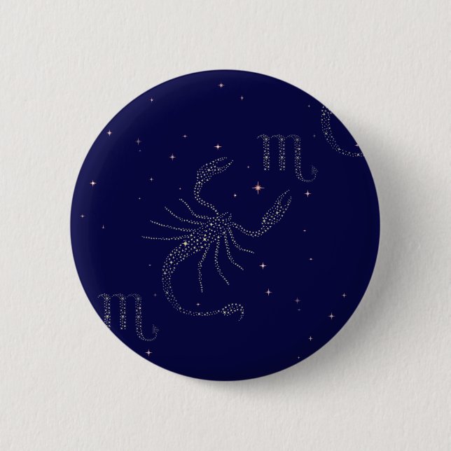 Sternskorpio Button (Vorderseite)