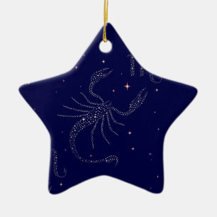 Sternskorpio Keramik Ornament