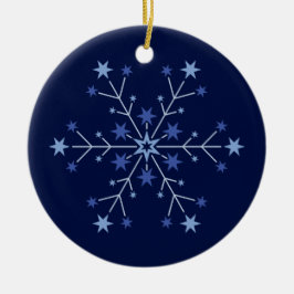 Sternstunden: Mitternacht Keramik Ornament