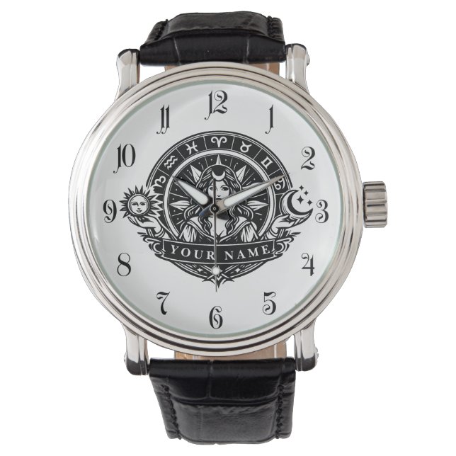 Sternzeichen Armbanduhr (Vorderseite)