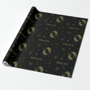 Sternzeichen des Zodiakoroskops Geschenkpapier