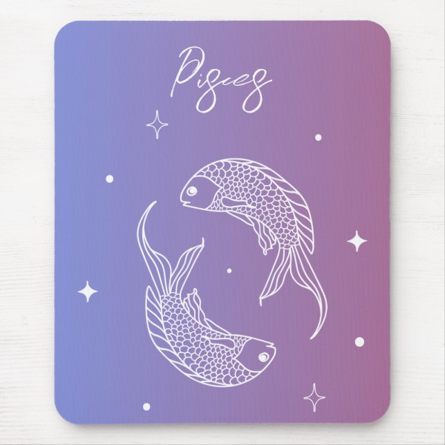 Sternzeichen des Zodiakoroskops Mousepad (Vorne)