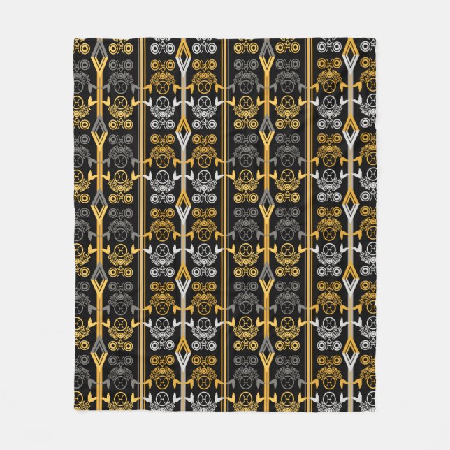 Sternzeichen Fleecedecke (Vorderseite)