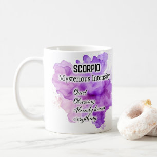 Sternzeichen Frauen, Skorpion Kaffeetasse