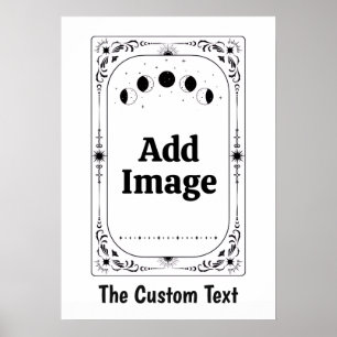 Sternzeichen Geschenk Himmelsmond Tarot Glück Laun Poster