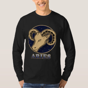 Sternzeichen-Horoskop Aszendent Widder Tierkreisze T-Shirt
