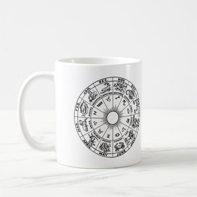 Sternzeichen Kaffeetasse (Links)