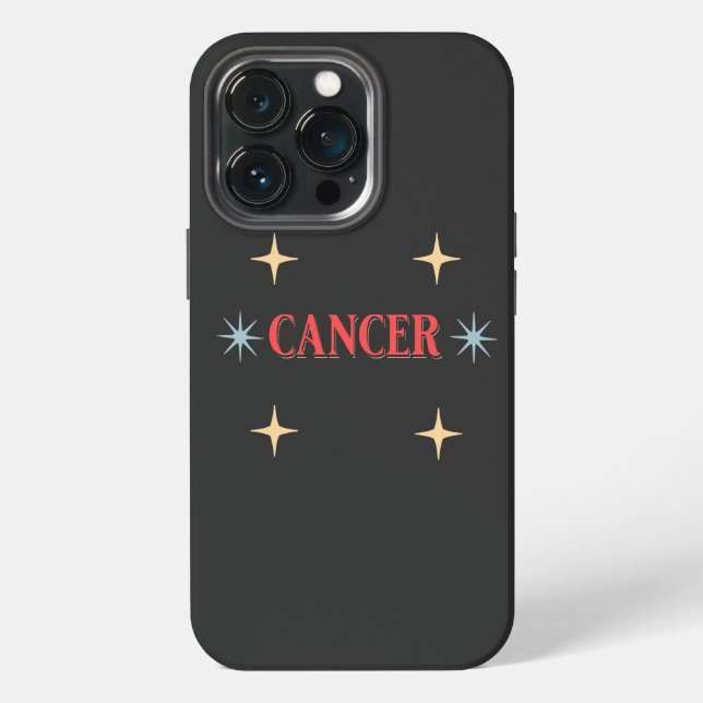 Sternzeichen Krebs iPhone Hülle (Hinten)