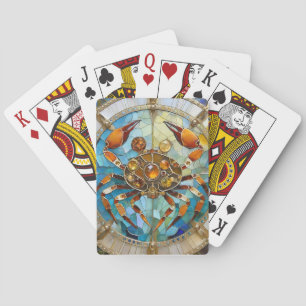 Sternzeichen - Krebs Spielkarten