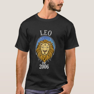 Sternzeichen Löwe geboren 2006 T-Shirt