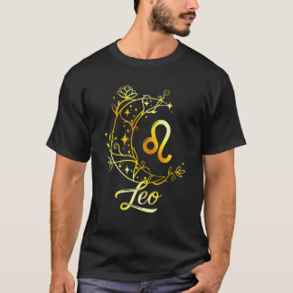 Sternzeichen Löwe Geburtstagsgeschenk für Mann Fra T-Shirt