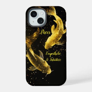 Sternzeichen Pisces iPhone 15 Hülle