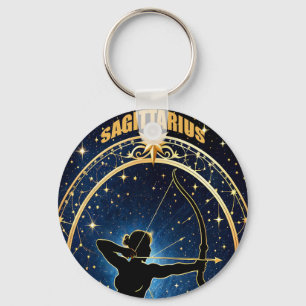 Sternzeichen Sagittarius Schlüsselanhänger