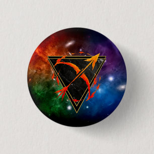 Sternzeichen-Schütze-Abzeichen Astrologie-Geschenk Button