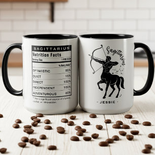 Sternzeichen Schütze Astrologie Ernährungsfakten Tasse