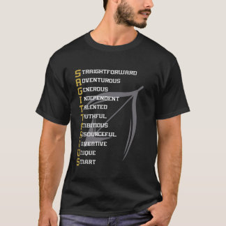 Sternzeichen Schütze Konstellation Geburtstagshoro T-Shirt
