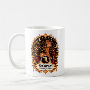 Sternzeichen Skorpion - Gold Edition / Damen Tasse