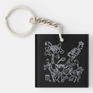 Sternzeichen Skorpion Schlüsselanhänger
