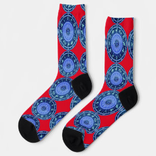 Sternzeichen-Sonnenzeichen Astrologie-Kalender Thu Socken