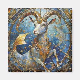 Sternzeichen - Steinbock der Meeresziege Magnet