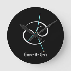 Sternzeichen Sternbild Krebs Runde Uhr