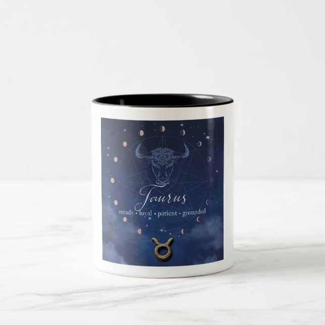 Sternzeichen - Stier - Kaffeetasse (Mittel)