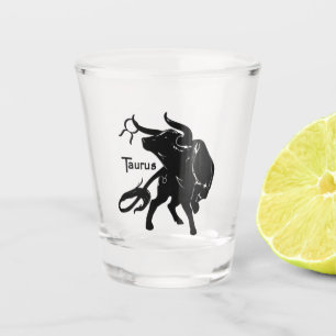 Sternzeichen Stier Schnapsglas