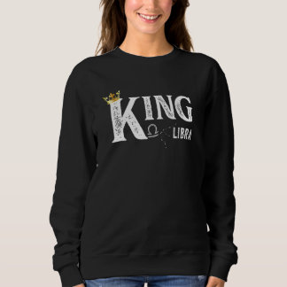 Sternzeichen Waage Team Normal King Waage Sternzei Sweatshirt