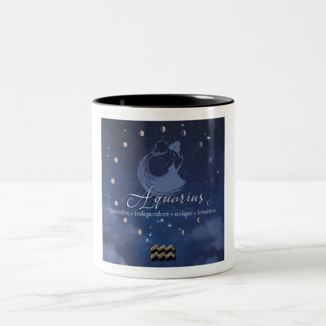 Sternzeichen - Wassermann - Kaffeetasse (Mittel)