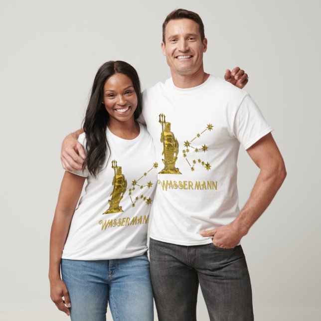 Sternzeichen Wassermann -  T-Shirt (Unisex)