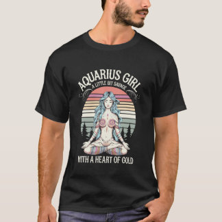 Sternzeichen Wassermann Zeichen Konstellation Gebu T-Shirt