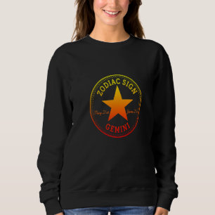 STERNZEICHEN ZWILLINGE geboren im Mai & Juni Astro Sweatshirt