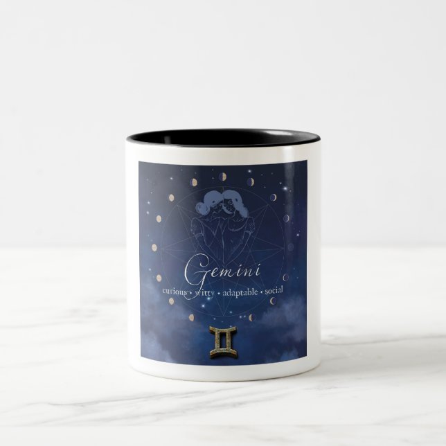 Sternzeichen - Zwillinge - Kaffeetasse (Mittel)