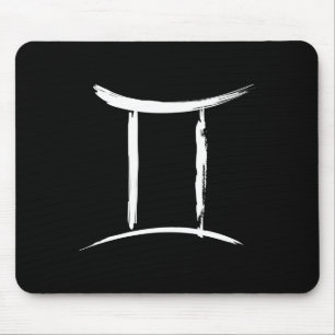 Sternzeichen Zwillinge Mai Juni Geburtstag Mousepad
