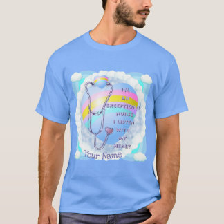 Stethoscope außerordentliche Krankenschwester T-Shirt