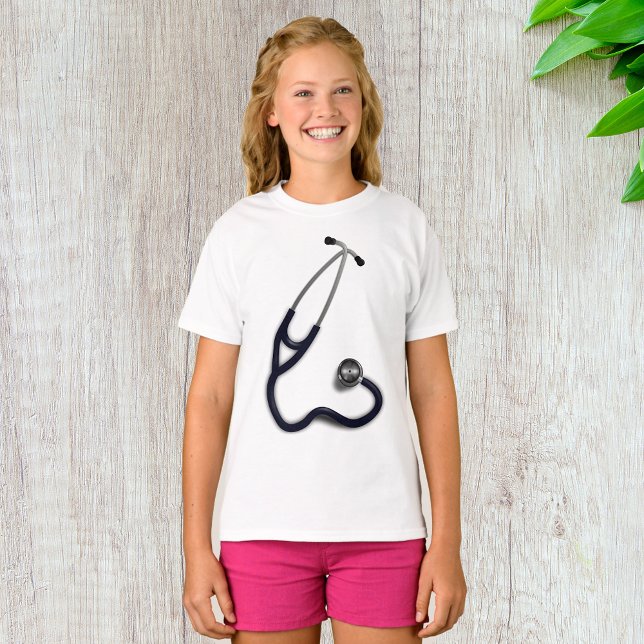 Stethoscope Girls T - Shirt (Von Creator hochgeladen)
