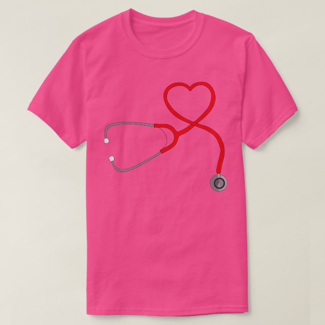 Stethoscope Heart 7 T-Shirt (Design vorne)