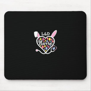 Stethoscope Heart Landd Nurse Ostersonnarbeit A Mousepad