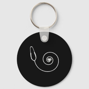 Stethoscope Heart Niedlich Nurse Travelling Nurse Schlüsselanhänger