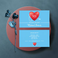 Stethoscope Heart Nurse Doctor Blue