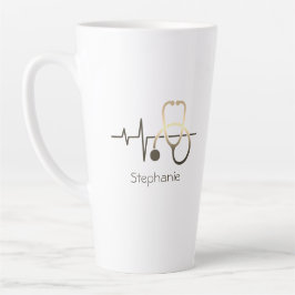 Stethoscope Heartbeat Medical Milchtasse