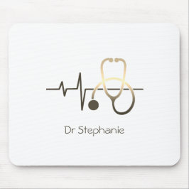 Stethoscope Heartbeat Medical Mousepad