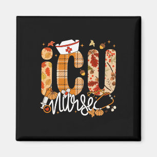 Stethoscope Icu Nurse Fall Yall Herbstverläufe als Magnet