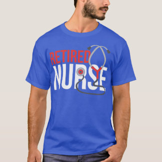 Stethoscope Kinderzimmer Retirement LPN Medicine R T-Shirt