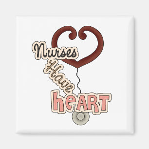 Stethoscope Nurses haben Herz-T - Shirt und GIfts Magnet