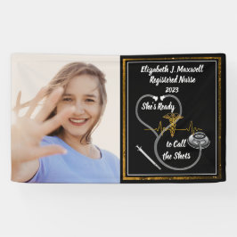 Stethoscope | RN - Sie ist bereit, die Shots anzur Banner