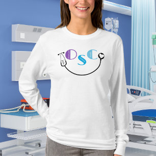 Stethoscope Smile Outpatient Operation Centre T-Shirt