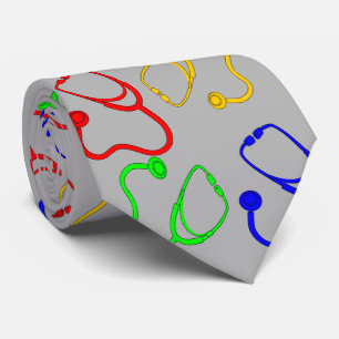 Stethoskop in einer Krawatte